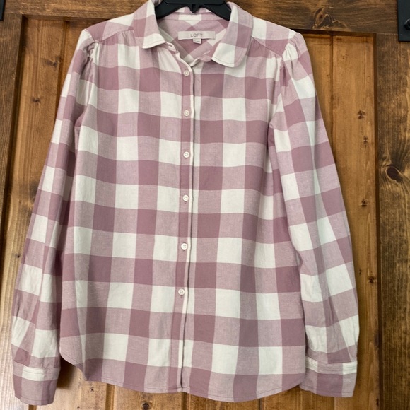 LOFT Tops Very Cute Loft Button Down Shirt Poshmark